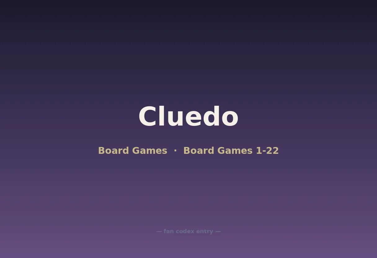 Cluedo